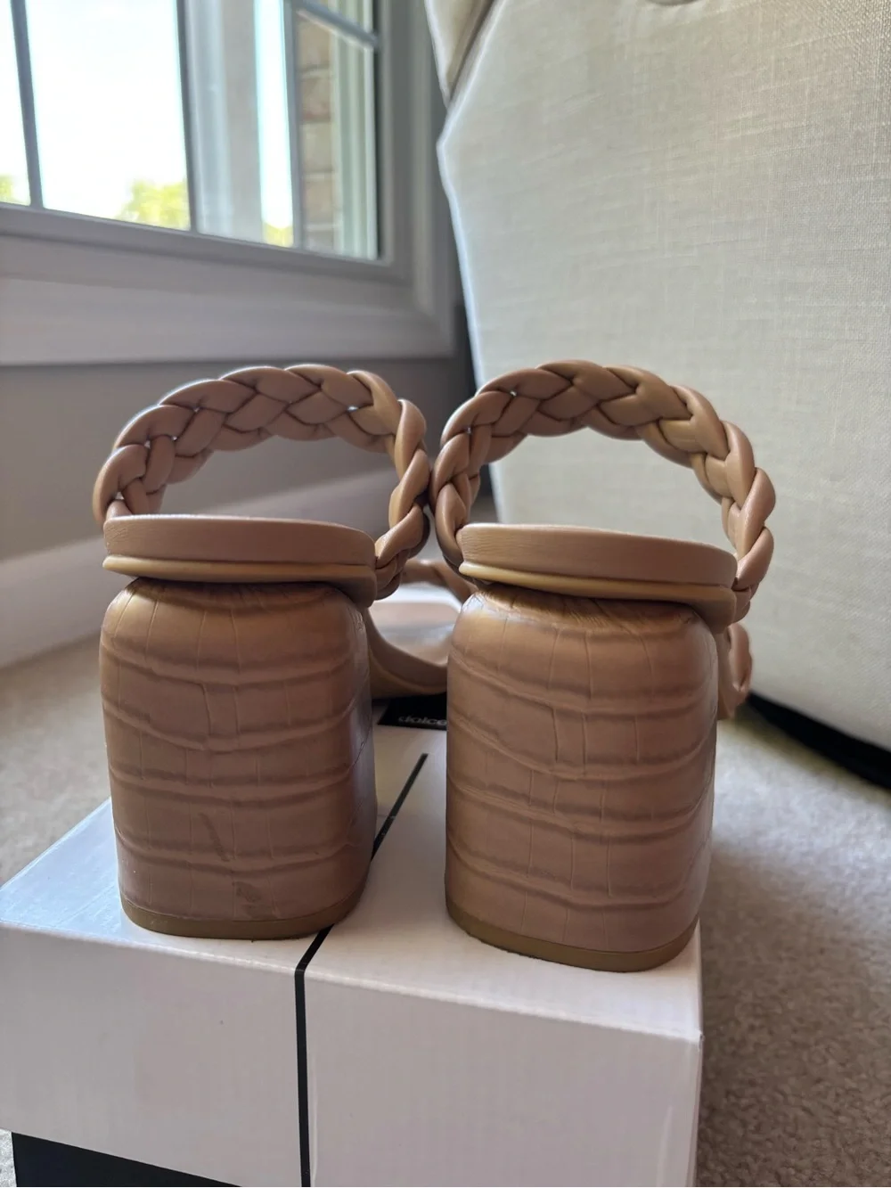 Dolce Vita Braided Strap Heel Sandals- Excellent Condition!